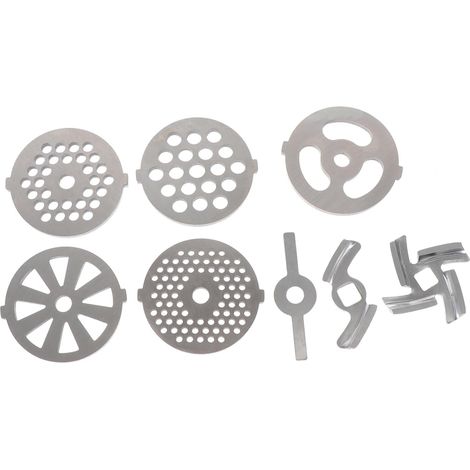 Pieces Meat Grinder Accessories Food Meat Grinder Manual Meat Grinder Grinding Parts Sausage Stuffer Machine Stainless Steel Blender Annex (1/4)