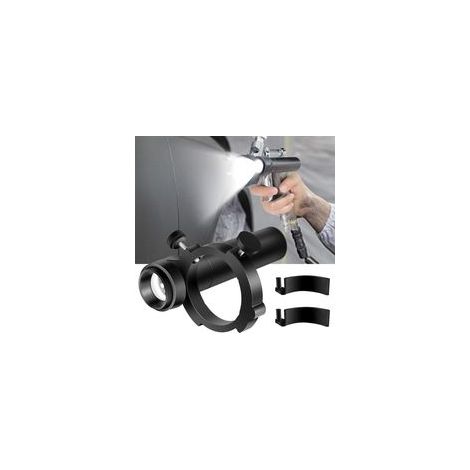 Lampe Led Pour Pistolet à Peinture Automobile SystèMe D'éClairage Portable à 3 Niveaux De Luminosité RéGlables Pour La DéCoration De La Voiture Et De La Maison (1/5)