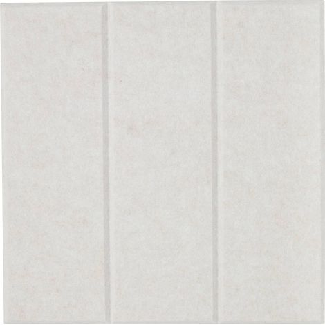 Lote de 4 paneles decorativos Fieltro gris 30x30cm - Atmosphera créateur d'intérieur (1/4)