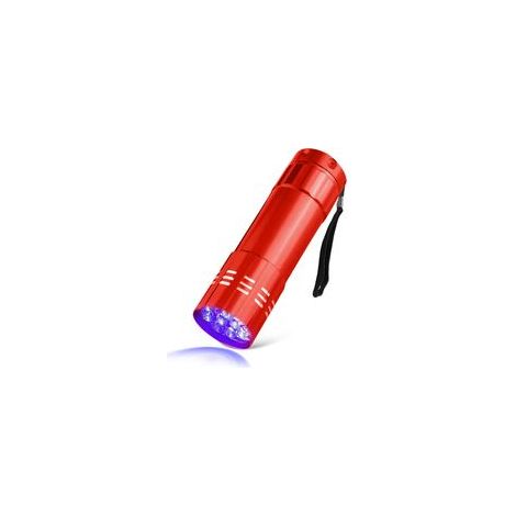 Lampe torche UV LED, alimentée par piles, lumière noire ultraviolette pour détecteur de taches d'urine d'animaux domestiques, argent, fluorescente, détection des taches d'hôtel et de salle de