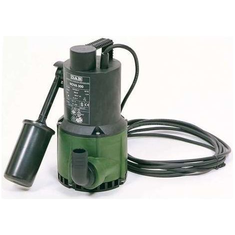 Jetly – Pompe de relevage eau claire DAB NOVA 300M-A SV – Flotteur automatique – 0,22Kw – Hauteur de refoulement 7,18m – Vidange et arrosage (1/4)