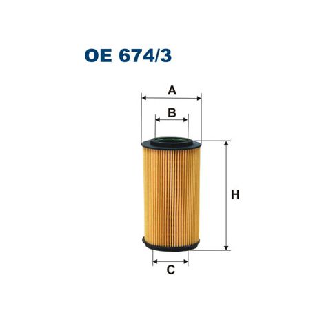 Ölfilter OE674/3 Filtron