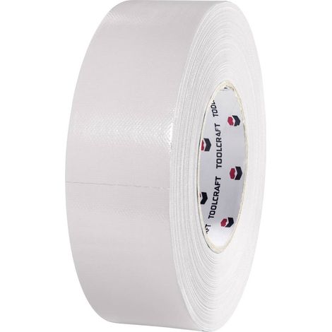 TOOLCRAFT 80S1250500 80S1250500 Nastro rinforzato 80S1250500 Argento (L x L) 50 m x 50 mm 1 pz. (1/2)
