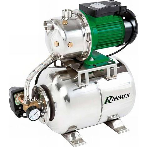 Pompe Surpresseur 50L - Tout Inox - Performante et Durable - Idéale pour le Approvisionnement en Eau - D-Work (1/2)