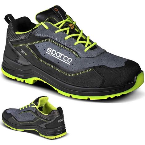 Sparco 07538GSGF Scarpa Antinfortunistica Indy Texas S1PS SR FO Grigio/Giallo 40 (1/4)