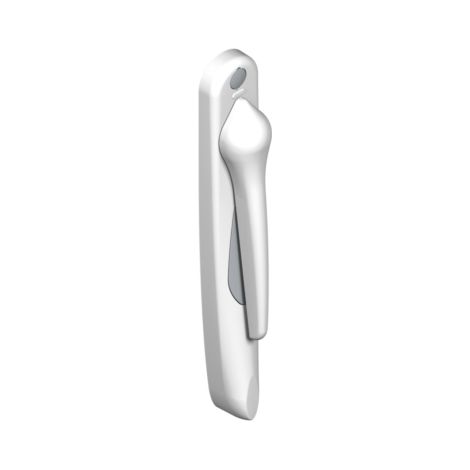 Griff 20° außen reduzierte Ausladung CROISEE DS - Weiß 9016 - Links - DS5510-G086