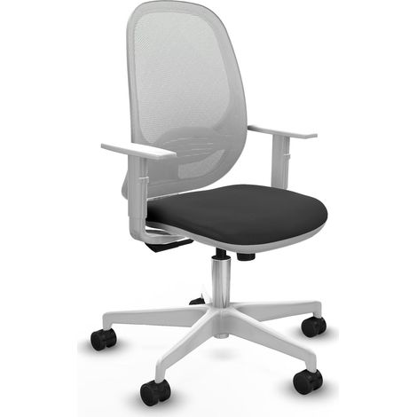 Silla de oficina piqueras y crespo Cilanco blanco cómoda (1/2)