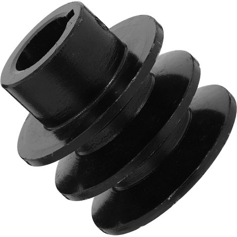 Double Groove Trapezoidal Belt Pulley 2.12In Gasoline Engine Water Pump Pulley Easy Installation Wide Compatibility 1 Piece (1/5)
