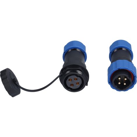 Luftfahrtstecker IP68 wasserdichter Stecker, männlich/weiblich Stoßverbinder, 380 V, SP204-Stift (1/5)