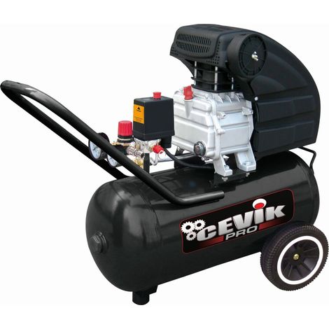 Compresor monoblock pro 50 litros 2,5hp 205 litros/minuto ca-pro50 CEVIK (1/5)