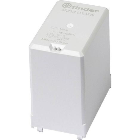 Finder 67.22.9.024.4300 Relè per PCB 24 V/DC 50 A 2 NA 1 pz.
