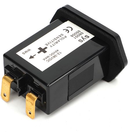 Compteur horaire mécanique 12V-36V haute précision pour moteur hors-bord, bateau, camion, tracteur, mesure d'heures de fonctionnement (1/5)