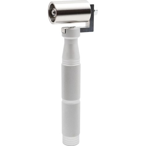 Rouleau de couture en acier inoxydable pour papier peint avec poignée en alliage d'aluminium, outil de décoration murale (40 mm) (1/5)