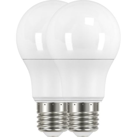 Ampoule Classic Birne LED E27 8,5 W Warmweiß Packung zu 2 - Prolight