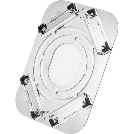 Protection de cheminée en acier inoxydable durable facile à installer pour tente, poêle, protection de cheminée résistante (1/5)
