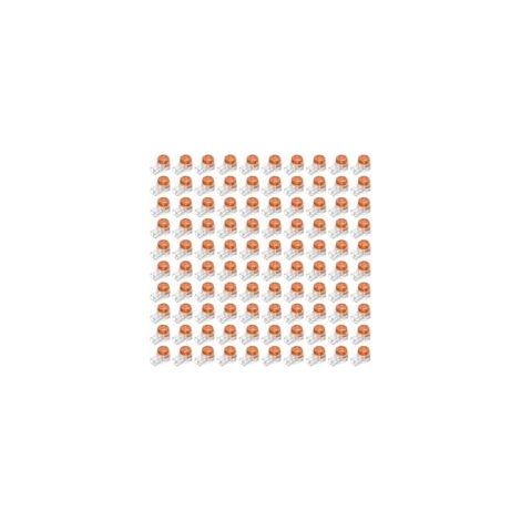 Lot de 100 connecteurs Scotchlok UY étanches – 2 ports pour câbles 0.4 à 0.7mm – Remplis de gel d'étanchéité pour extérieur - 100pcs (1/5)