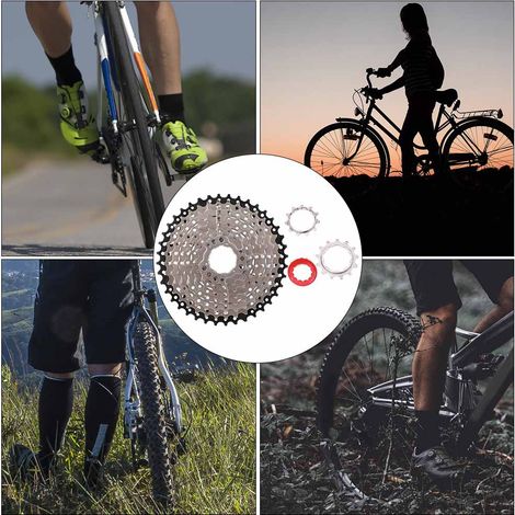 Cassette 9 Vitesses pour Vélo de Route 11-40T Compatible Shimano SRAM - Roue Libre (1/5)