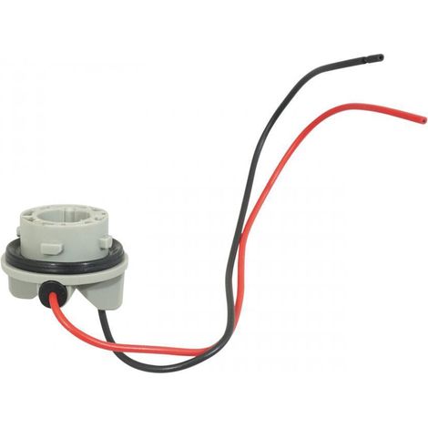 Douille fiche support porte ampoule 12V BAU15s Flosser pour moto (1/3)