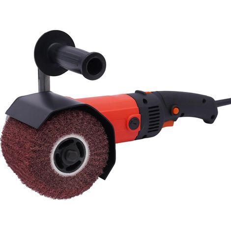 1580W Vielseitige Satiniermaschine für Oberflächen-Renovierung, Bürstenschleifer mit Walzenschleif-Funktion, Temperaturbegrenzung und Drehzahlabsenkung bei Überlast
