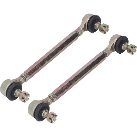 rotules de direction M10 (filetage 10 mm) en acier allié pour barres stabilisatrices de quads 50cc, 70cc, 90cc et 110cc. (1/5)