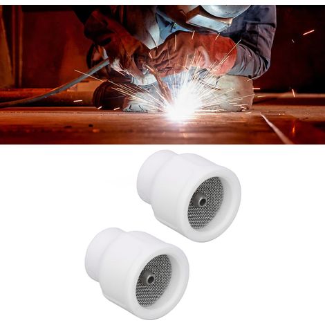 2 pièces de coupelle de soudage en céramique n° 12 (blanche) (1/5)