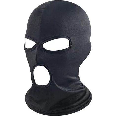 Cagoule intégrale pour homme, 3 trous, idéale pour la moto et la randonnée. (1/5)