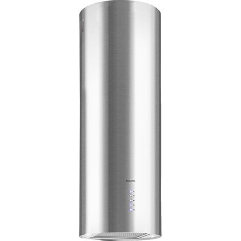 Hotte aspirante - barella Klarstein - recyclage de l'air - 557 m³/h - led - noir