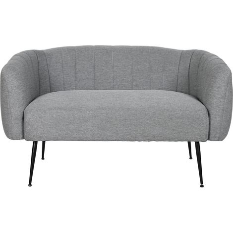 Sofa Poliester Metal 129X75X73 Gris (1/5)