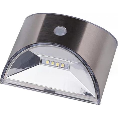 Lampes solaires d'extérieur, appliques murales en métal acier rouillé, lampes à induction pour jardin, lampes de villa étanches-AquaForge