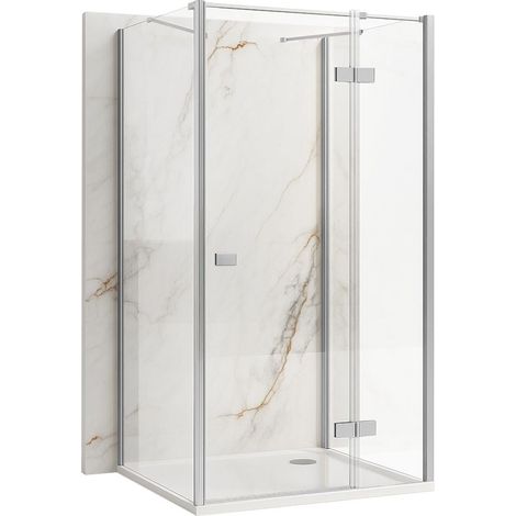 CABINA DOCCIA REA ATLAS 120X100 CHROME SINISTRA