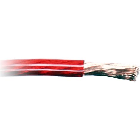 Power cable 6mm2 rouge 100m
