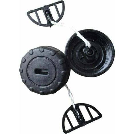 Set mit 2 Tankdeckeln für STIHL MS170C, MS180C, MS170, MS180, 017 und 018, schwarz (1/5)