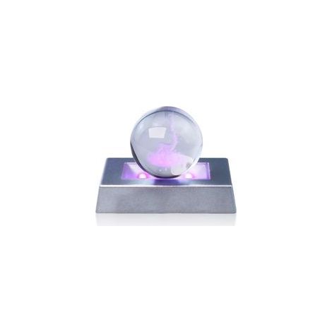 Base per luci LED, base per display LED con cavo a gradiente di colore, supporto per luci multicolore per vetro di cristallo laser 3D, codice articolo: decorazione per feste di Natale (schegge) (1/5)