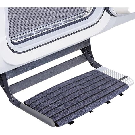 RV Step Rap, Couverture Step RV, Couvertures d'échelle protectrice RV, Pièce de Remplacement Robuste réglable, Accessoires de Camping Car Non Glissant (1/5)