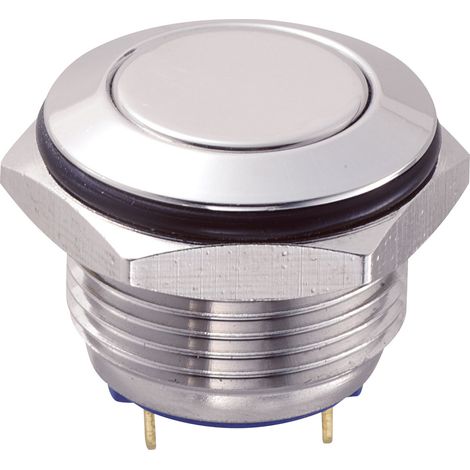TRU COMPONENTS 701816 GQ16F-10/J/S Vandalismusgeschützter Drucktaster 48 V/DC 2 A 1 x Aus/(Ein) tast (1/3)
