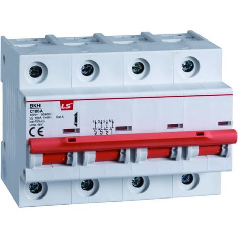 Leistungsschalter 1,5 Module 4P C 63A 10KA BKH 4P C63A 06110361R0