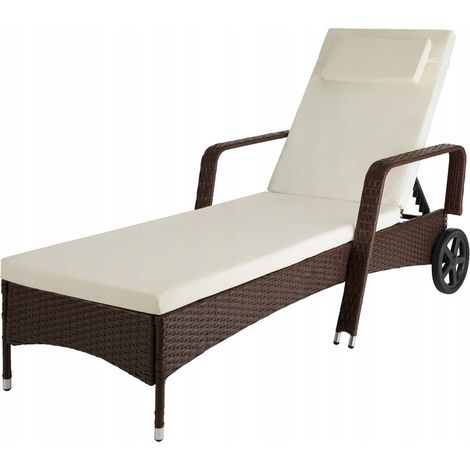 Cassis Polyrattan-Gartenliege (1/5)