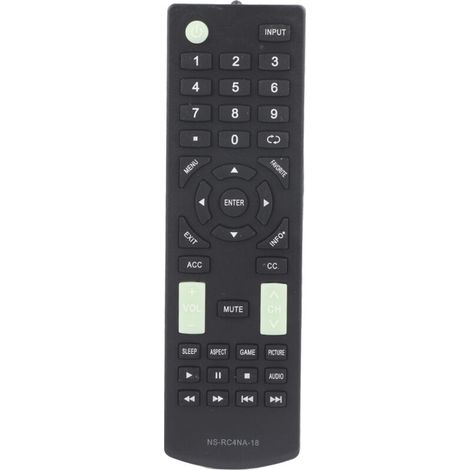 Hochwertige Ersatzfernbedienung für INSIGNIA NSRC4NA18 LCD-Fernseher (NSRC4NA18) (1/5)