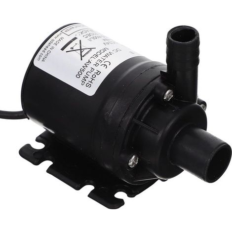 Générique Pompe Submersible Solaire Dc24v 38w pour Usage Domestique, Pompe de Surpression Silencieuse en Plastique, Débit 850l/h, pour Système Hydroponique (1/5)