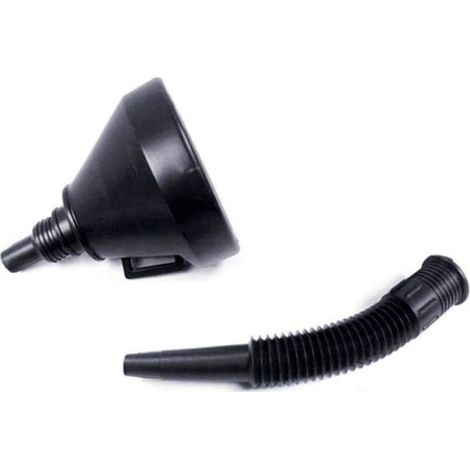 Entonnoir carburant flexible - Tamis filtrant intégré Poignée ergonomique - Voiture moto bateau - Plastique (1/4)