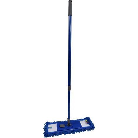 Chenille-Mopp Lux Blau