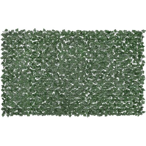 Clôture de confidentialité, Mur vert artificiel, Décoration extérieure, 59x98 in (1/2)