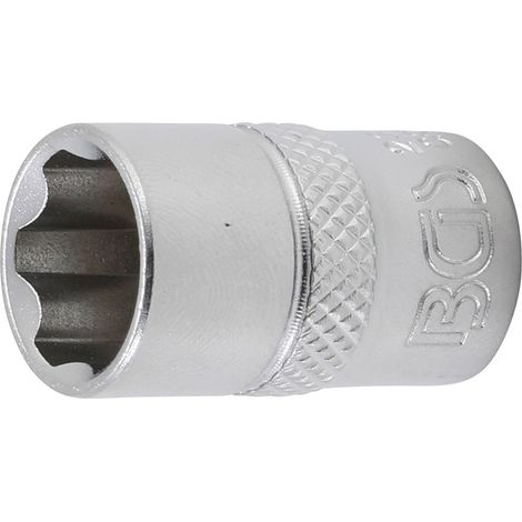 BGS Inserto chiave a bussola Super Lock attacco quadro interno 10 mm (3/8") SW 12 mm - 2372