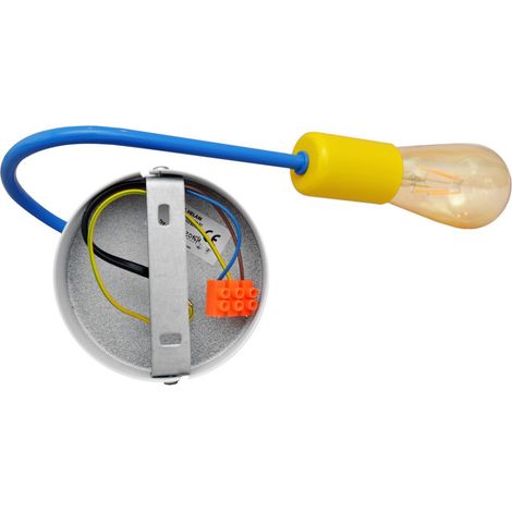 Helam OXFORD Applique Bleu, Jaune 25cm