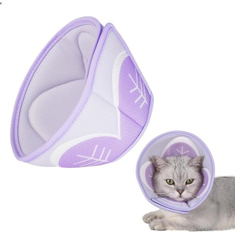 Collier pour chat - Collier pour chat - Collier de protection pour chat - Chirurgie liée au collier pour chat (1/5)