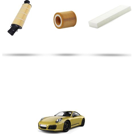 Kit tagliando 3 filtri compatibile con Porsche 911 (991) 3.0 Carrera 272kw dal 2015 (1/5)
