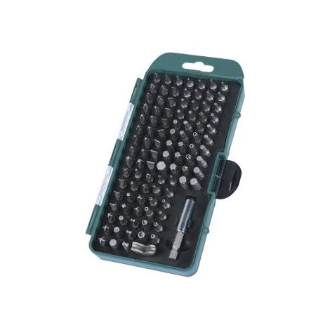 Jeu d'embouts 100 pièces – Acier chrome-vanadium – Longueur 25mm – Empreinte torx T20 – Pour visseuse électrique