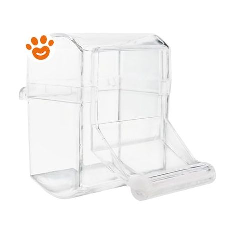 karmidło trixie mangiatoia per uccelli 70 ml plastica trasparente