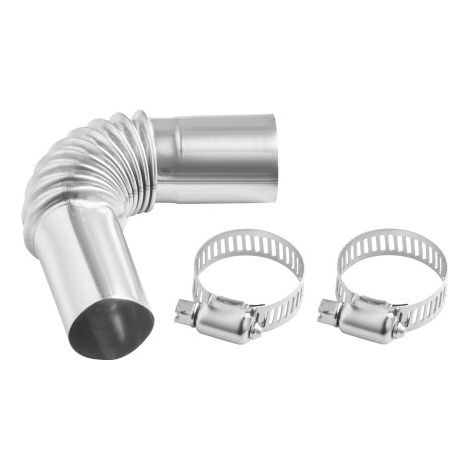 Raccord Coudé pour Tuyau d'Échappement de Chauffage Diesel 25 mm (1/5)