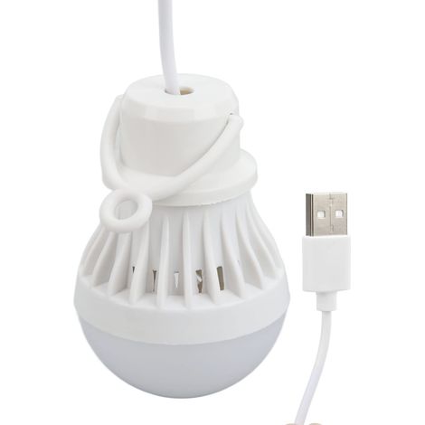 LED-Campinglampe – für tragbares Zelt – USB – sparsam – mit Aufhängehaken – ideal zum Wandern/Partys – Campinglampen